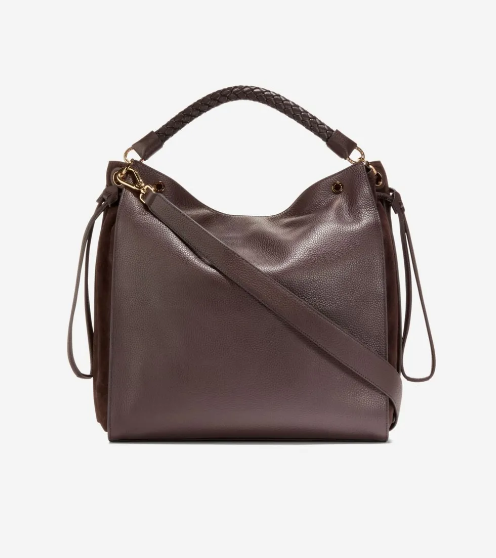 charissa_shopper_bag_2-1.webp Cole Haan Shoulder Bags*Charissa Shopper Bag DarkChocolate