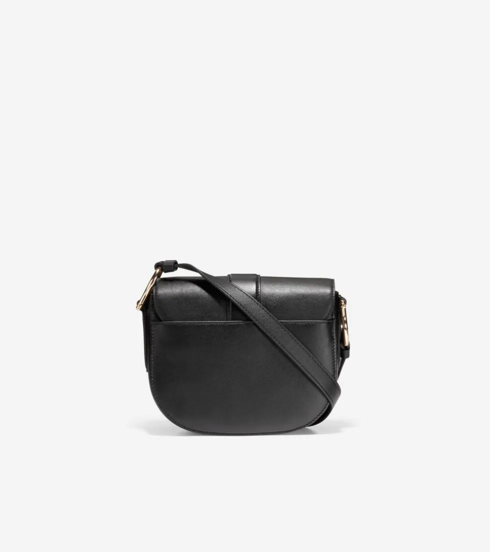 essential_mini_saddle_bag_3.webp Cole Haan Crossbody Bags*Essential Mini Saddle Bag Black