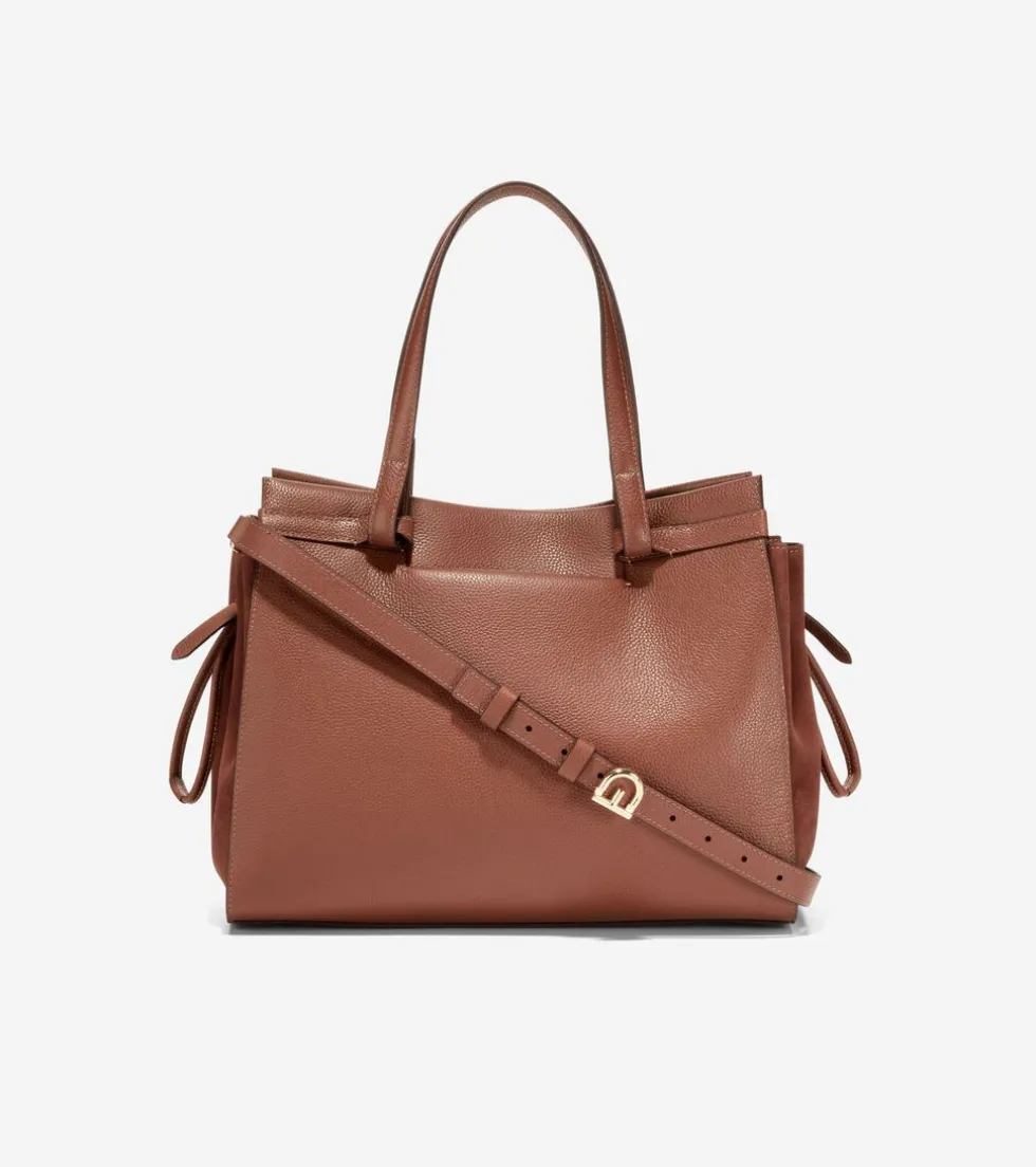grand_ambition_sidecinch_satchel_2-2.webp Cole Haan Shoulder Bags*Grand Ambition Side-Cinch Satchel DarkSequoia