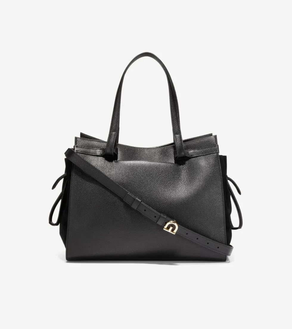 grand_ambition_sidecinch_satchel_2.webp Cole Haan Shoulder Bags*Grand Ambition Side-Cinch Satchel Black