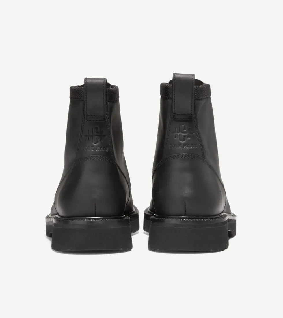 mens_american_classics_waterproof_plain_toe_boots_2.webp Cole Haan Extended Sizes & Widths | Boots*Men's American Classics Waterproof Plain Toe Boots Black