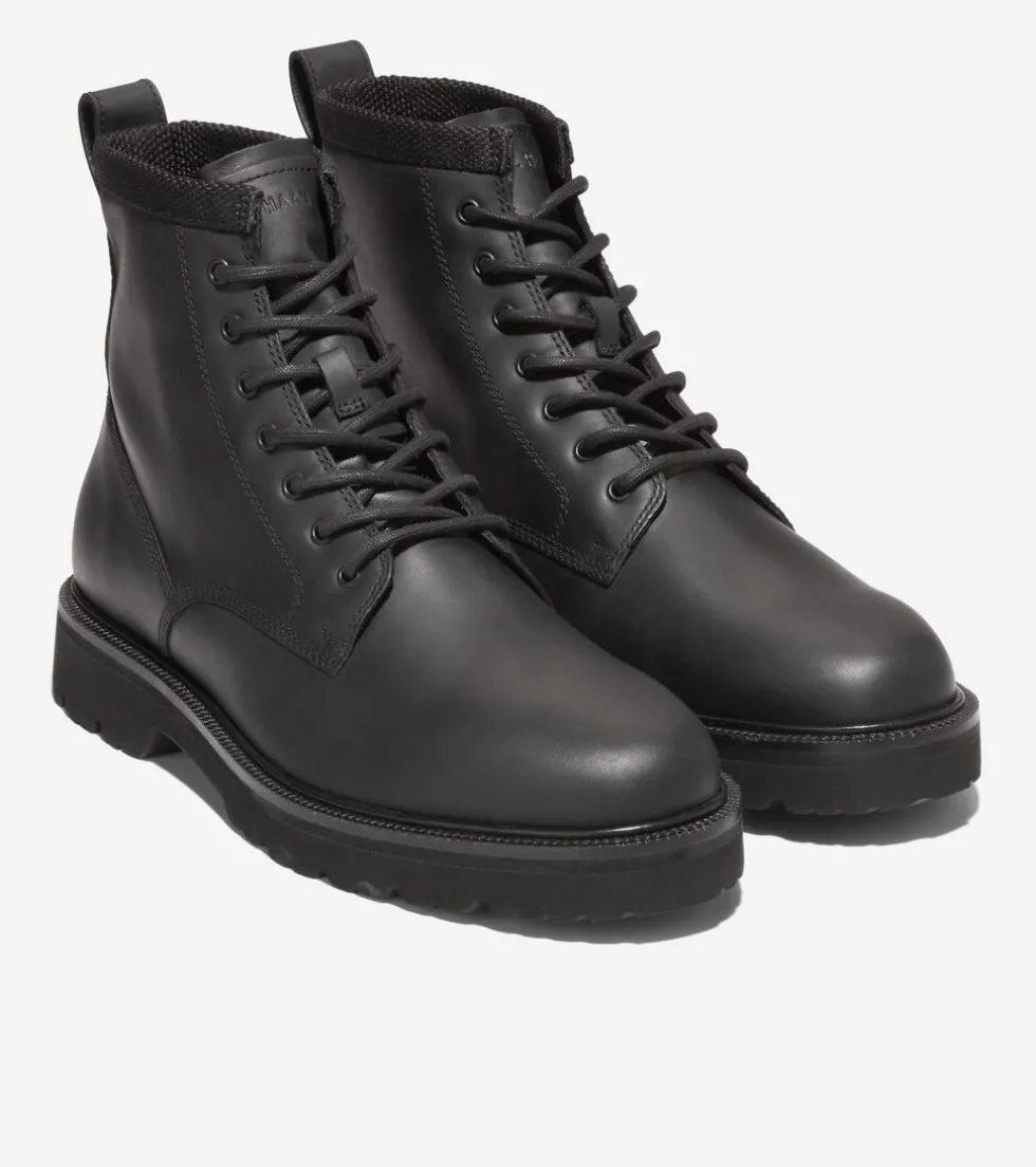 mens_american_classics_waterproof_plain_toe_boots_4.webp Cole Haan Extended Sizes & Widths | Boots*Men's American Classics Waterproof Plain Toe Boots Black