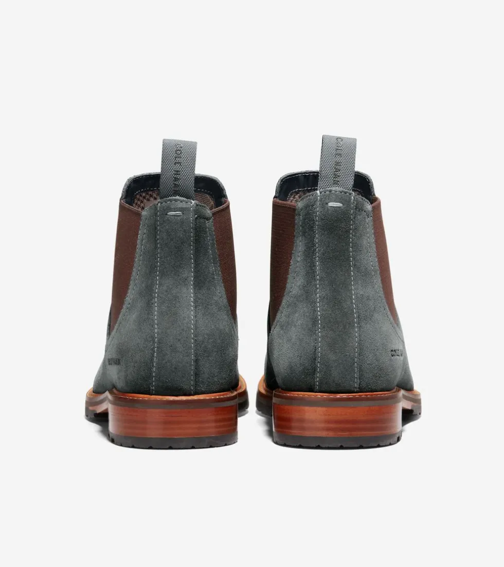 mens_berkshire_lug_waterresistant_chelsea_boots_2.webp Cole Haan Dress Shoes | Boots*Men's Berkshire Lug Water-Resistant Chelsea Boots TurbulenceSuede-Natural
