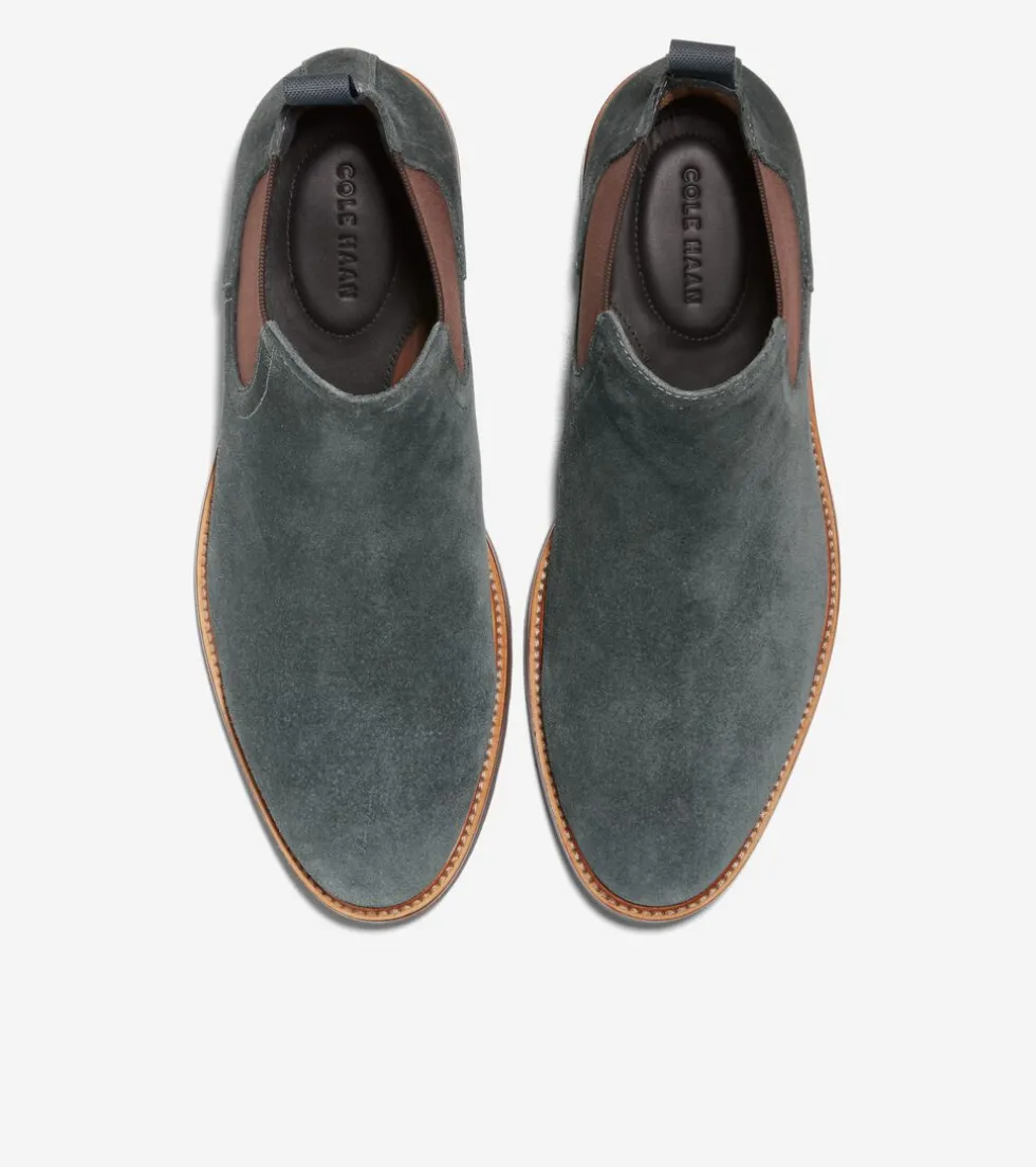 mens_berkshire_lug_waterresistant_chelsea_boots_3.webp Cole Haan Dress Shoes | Boots*Men's Berkshire Lug Water-Resistant Chelsea Boots TurbulenceSuede-Natural