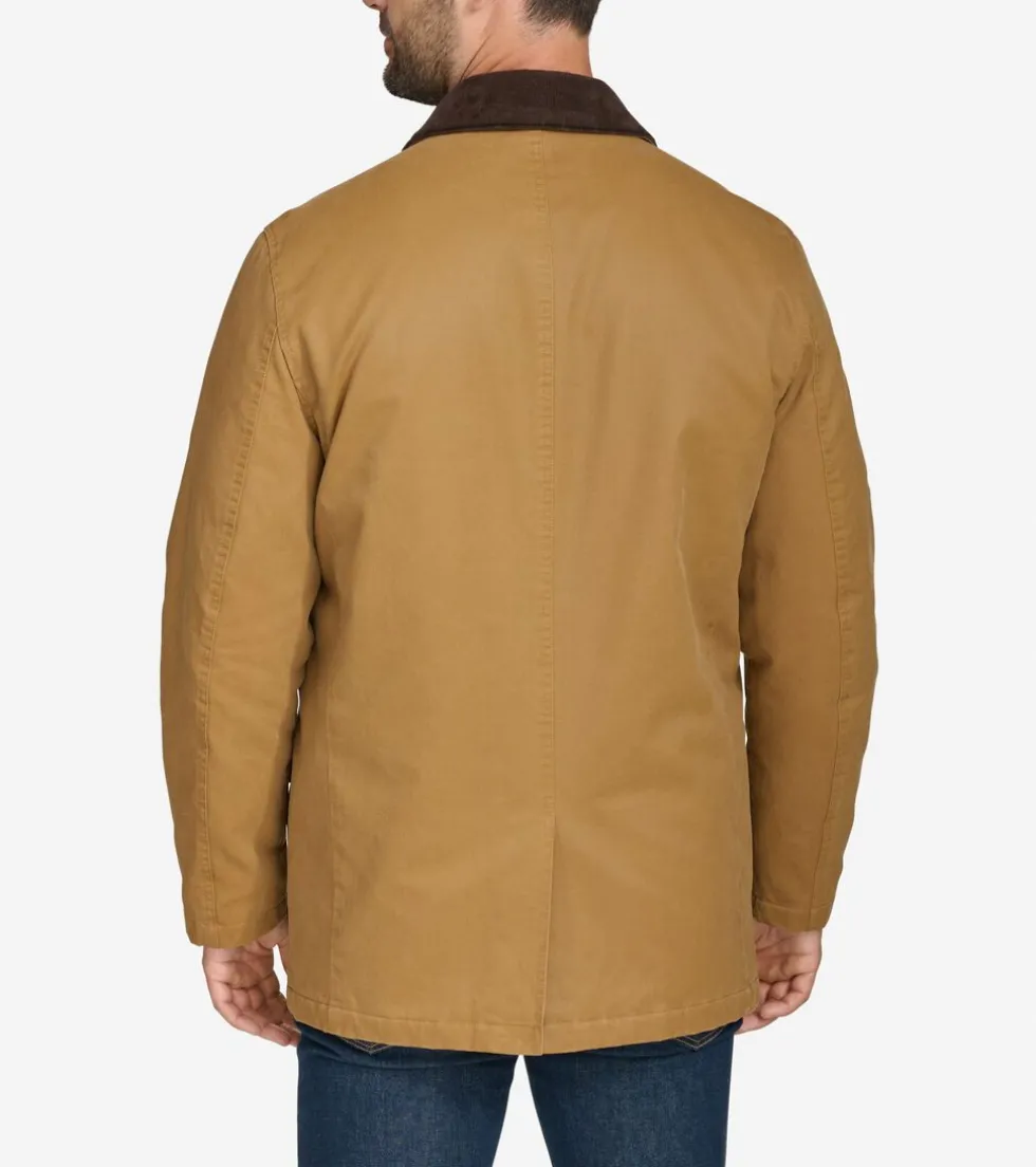 Cole Haan Rain Jackets | Outerwear*Men's Coated Rain Jacket Khaki