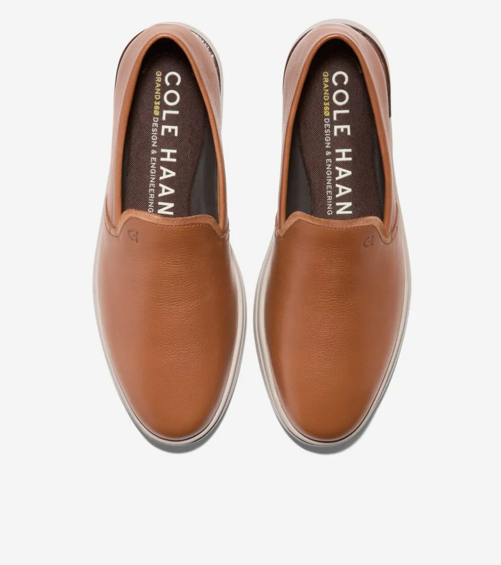 mens_grand_ambition_slipon_loafers_3.webp Cole Haan Loafers & Drivers*Men's Grand Ambition Slip-On Loafers BritishTan-OxfordTan