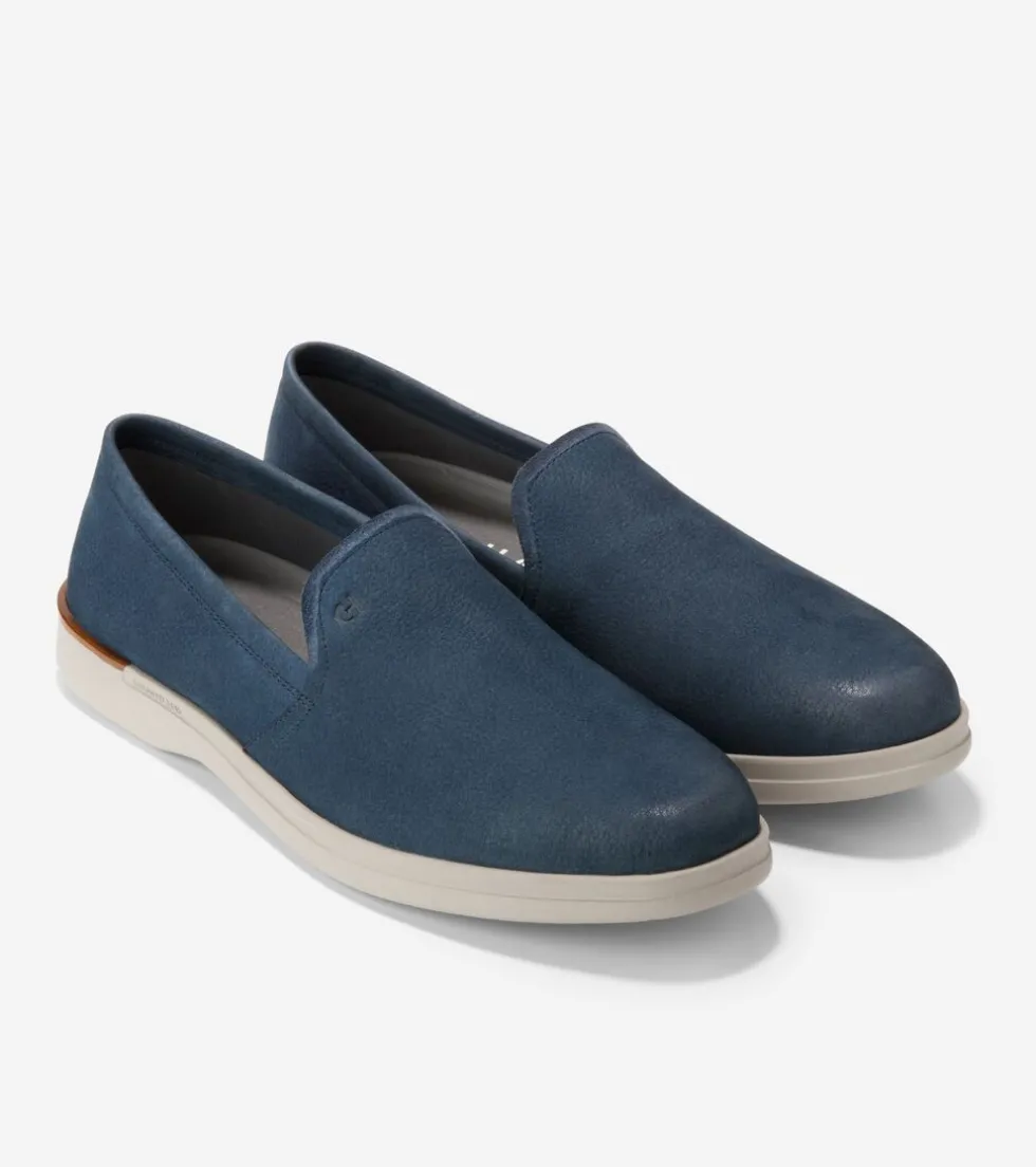mens_grand_ambition_slipon_loafers_4-3.webp Cole Haan Loafers & Drivers*Men's Grand Ambition Slip-On Loafers Blueberry-OxfordTan