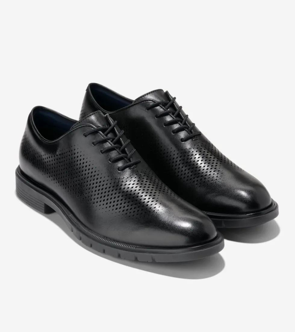 mens_grandflex_dress_laser_oxfords_4.webp Cole Haan Dress Shoes | Oxfords*Men's GrandFlex Dress Laser Oxfords Black
