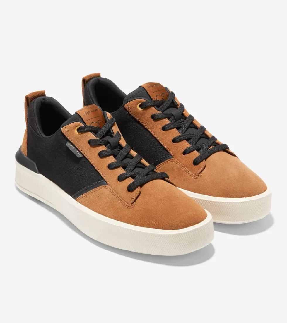 mens_grandproslash_crew_sneakers_4-1.webp Cole Haan Sneakers*Men's GrandPrø Crew Sneakers Black-GoldenToffee-Ivory