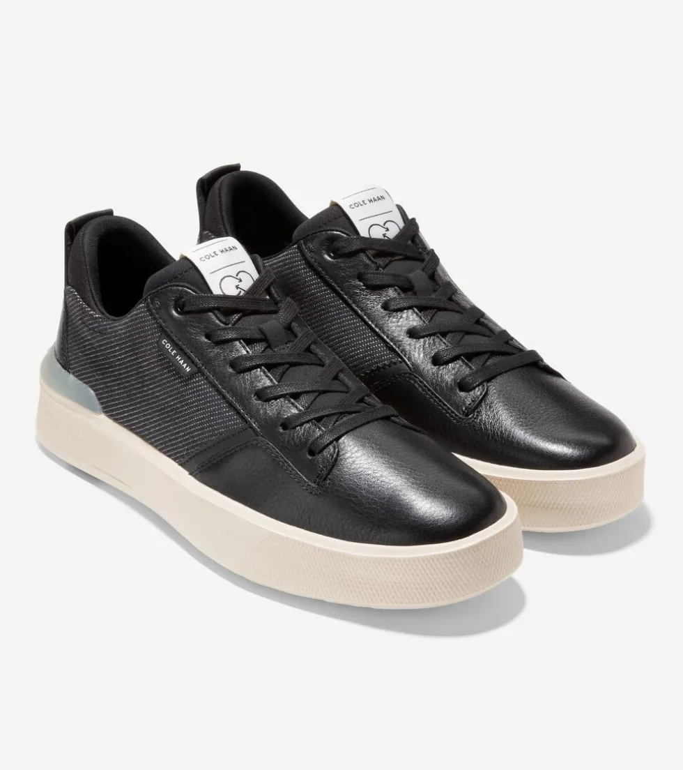 mens_grandproslash_crew_sneakers_4-2.webp Cole Haan Sneakers*Men's GrandPrø Crew Sneakers Black-Ivory