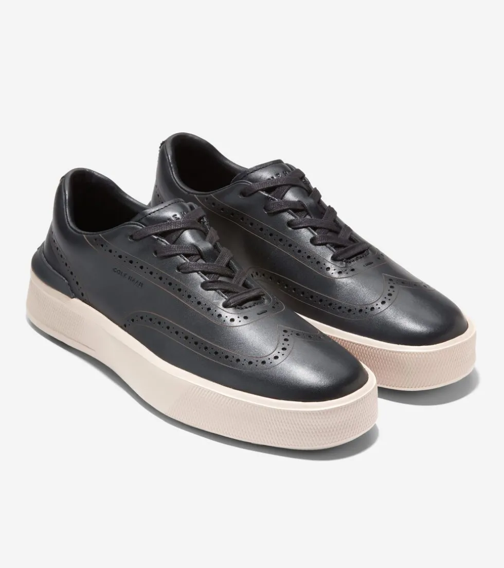 mens_grandproslash_crew_wingtip_sneakers_4-1.webp Cole Haan Sneakers*Men's GrandPrø Crew Wingtip Sneakers Black-Birch