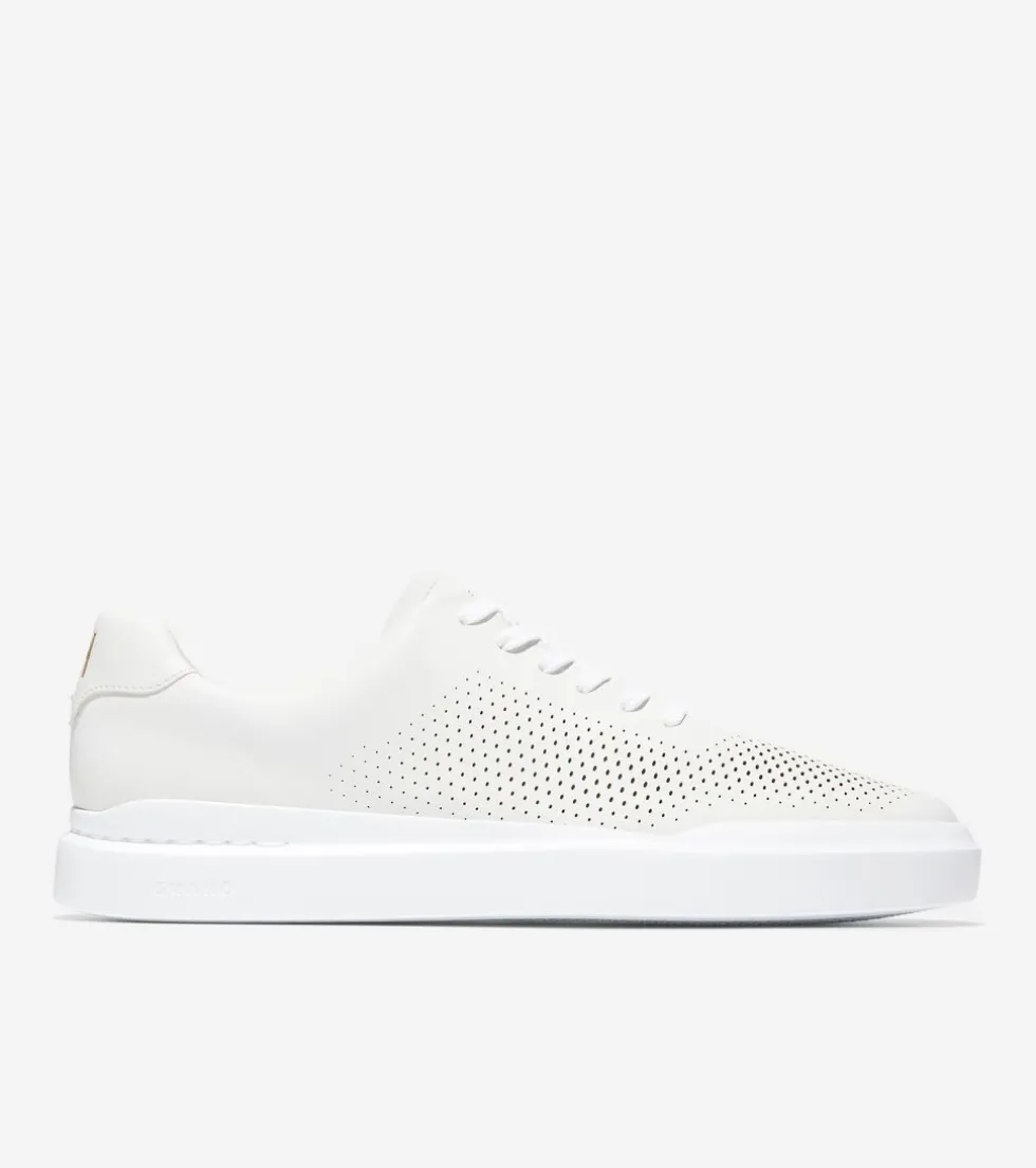 Cole Haan Extended Sizes & Widths | Sneakers*Men's GrandPrø Rally Laser Cut Sneakers White