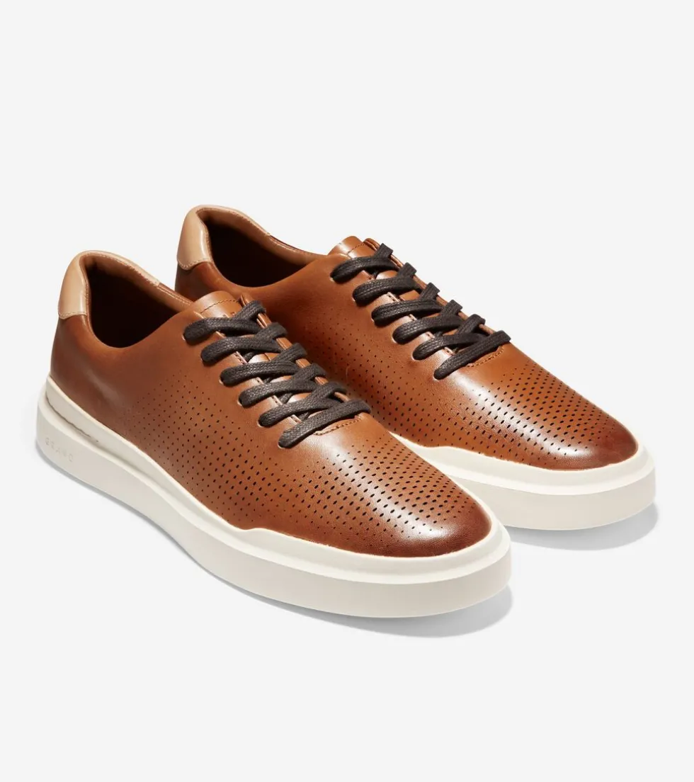 mens_grandproslash_rally_laser_cut_sneakers_4-3.webp Cole Haan Extended Sizes & Widths | Sneakers*Men's GrandPrø Rally Laser Cut Sneakers BritishTan-Ivory