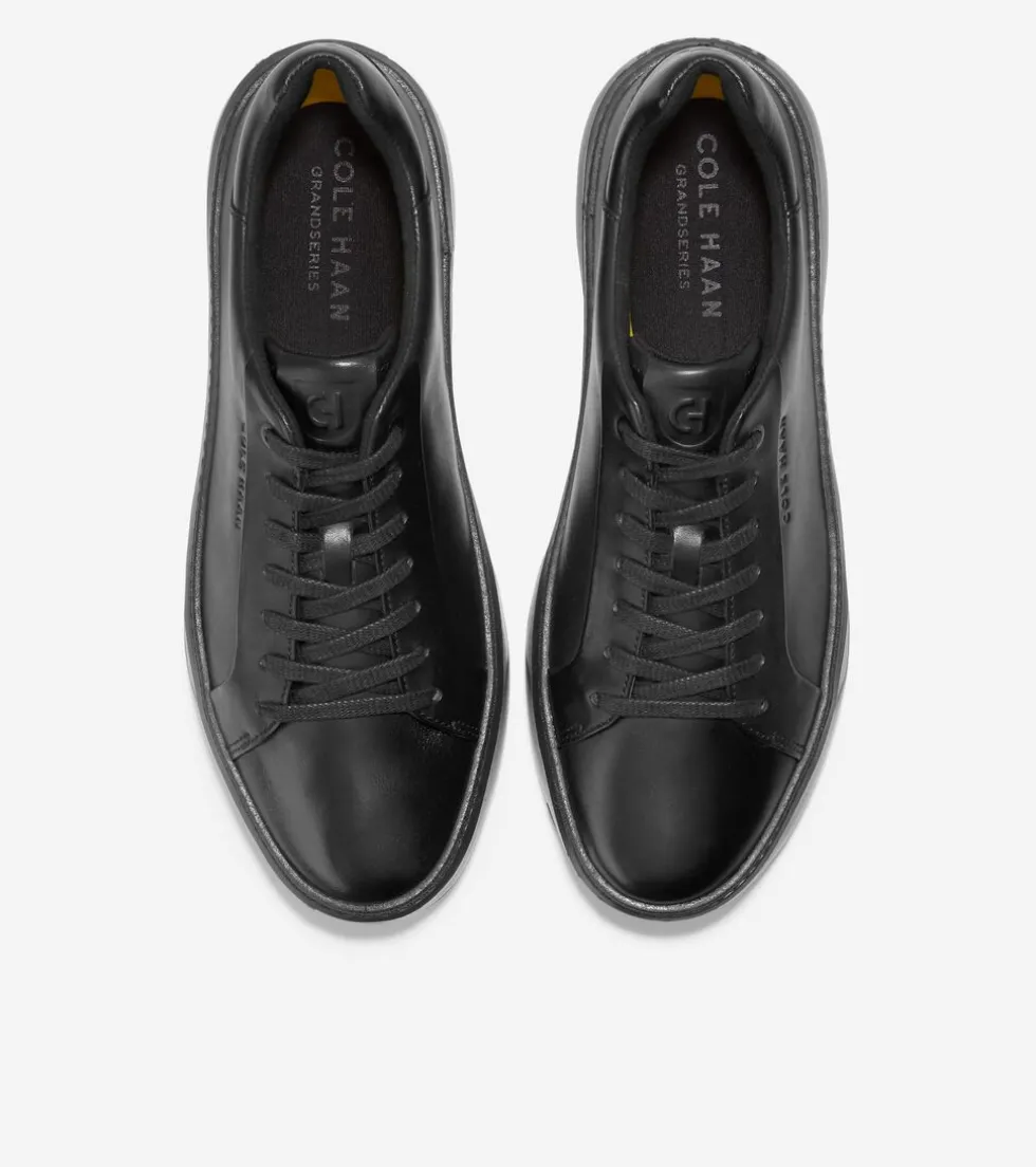mens_grandproslash_topspin_sneakers_3-6.webp Cole Haan Extended Sizes & Widths | Sneakers*Men's GrandPrø Topspin Sneakers BlackLeather-Black