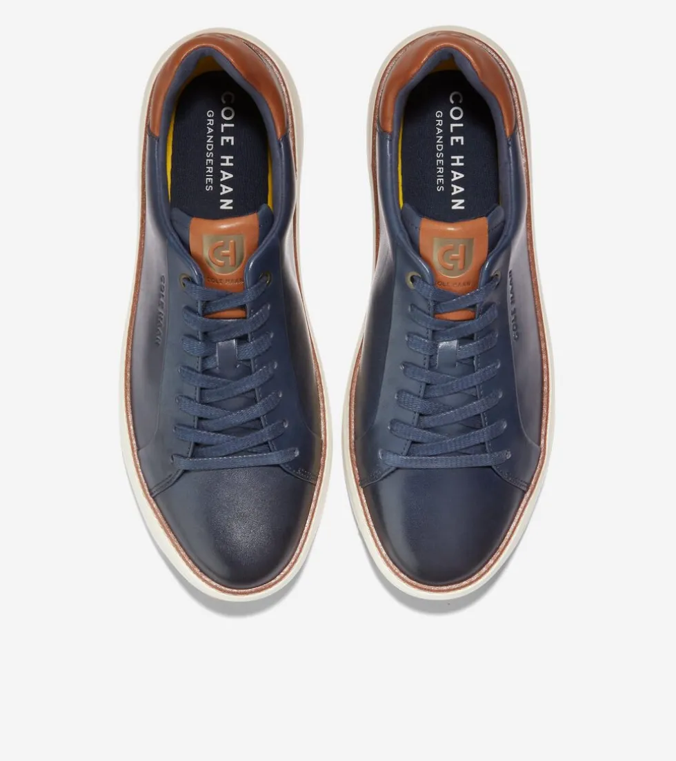 mens_grandproslash_topspin_sneakers_3-8.webp Cole Haan Extended Sizes & Widths | Sneakers*Men's GrandPrø Topspin Sneakers NavyBlazerBlue