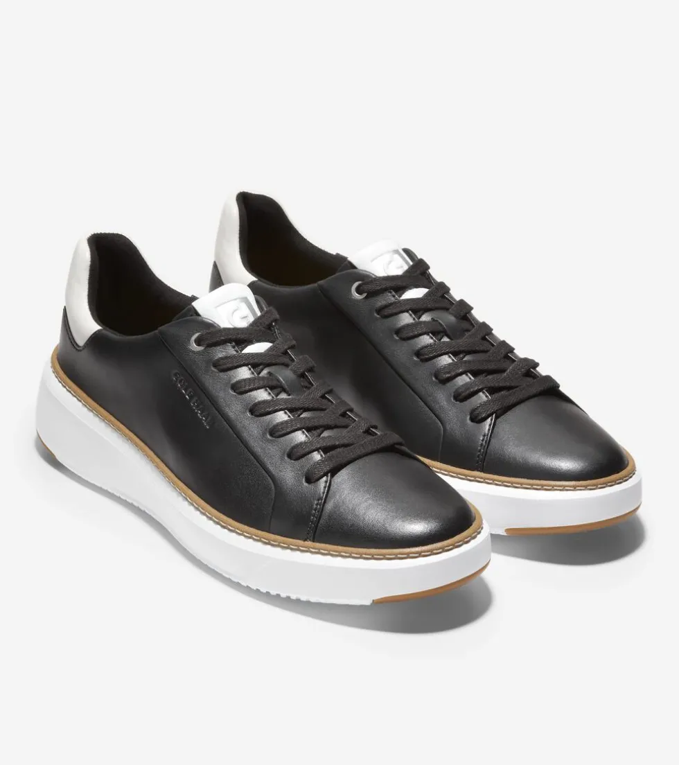 mens_grandproslash_topspin_sneakers_4-4.webp Cole Haan Extended Sizes & Widths | Sneakers*Men's GrandPrø Topspin Sneakers Black