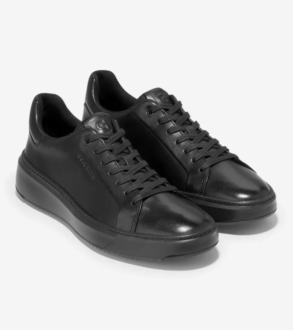 mens_grandproslash_topspin_sneakers_4-6.webp Cole Haan Extended Sizes & Widths | Sneakers*Men's GrandPrø Topspin Sneakers BlackLeather-Black
