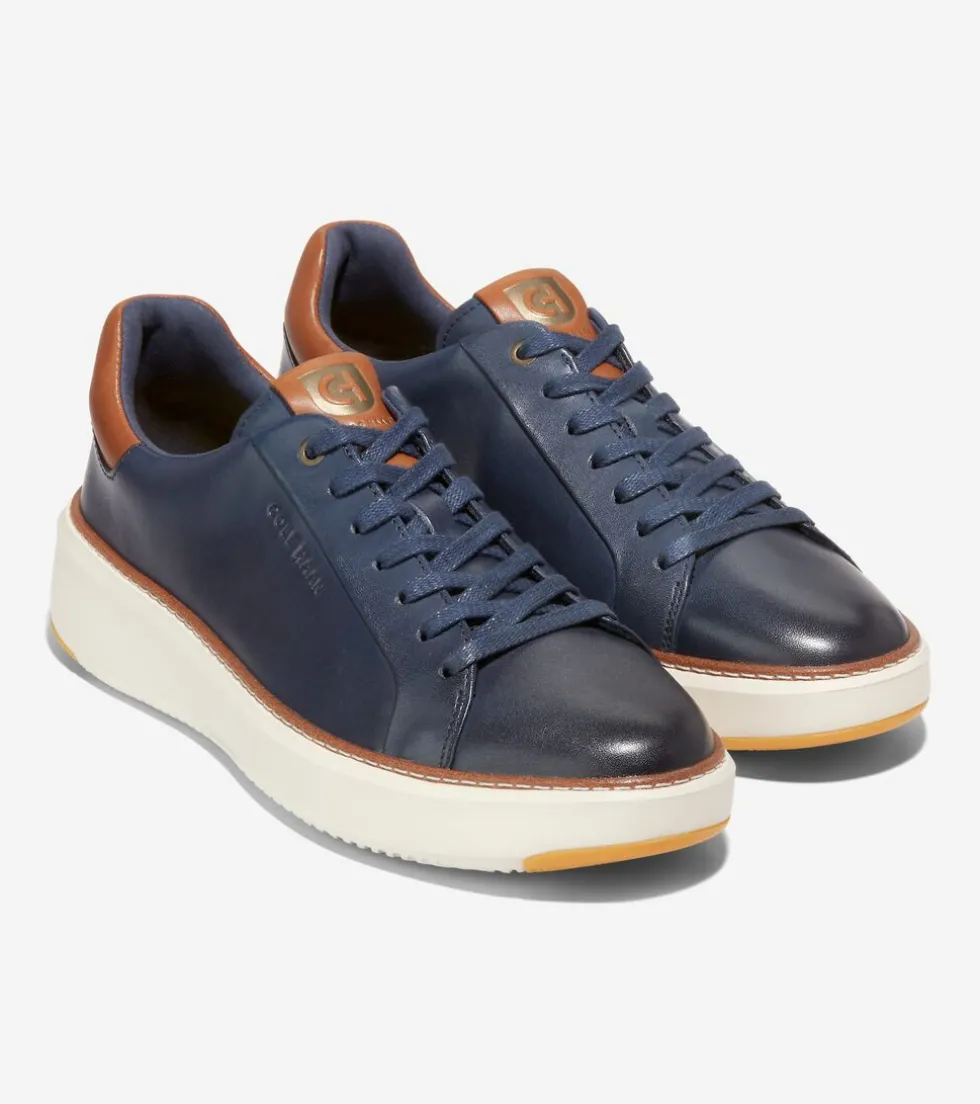 mens_grandproslash_topspin_sneakers_4-8.webp Cole Haan Extended Sizes & Widths | Sneakers*Men's GrandPrø Topspin Sneakers NavyBlazerBlue