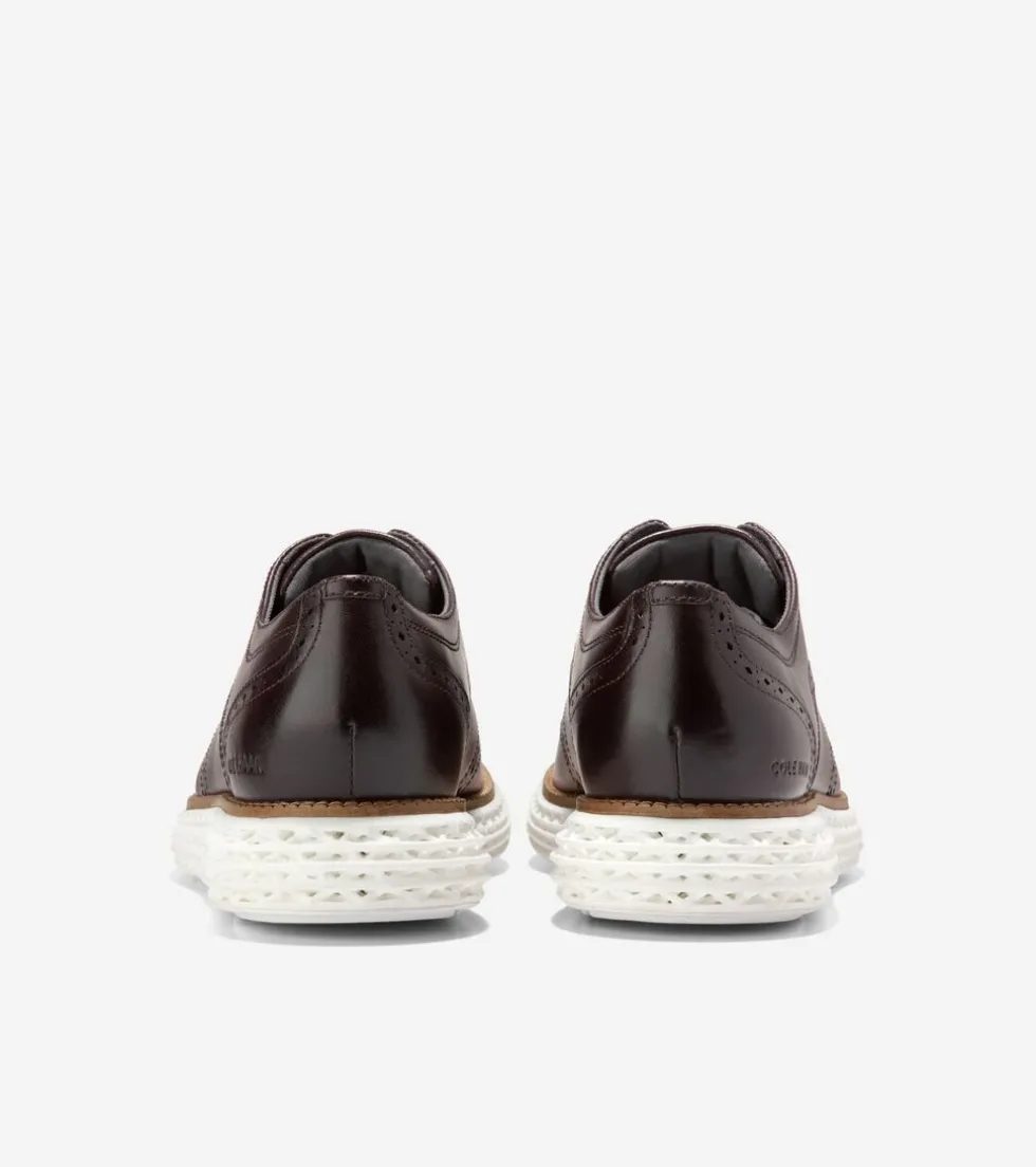 mens_oslashriginalgrand__wingtip_oxfords_2.webp Cole Haan Dress Shoes | Oxfords*Men's ØriginalGrand 2.0 Wingtip Oxfords DarkChocolate-White