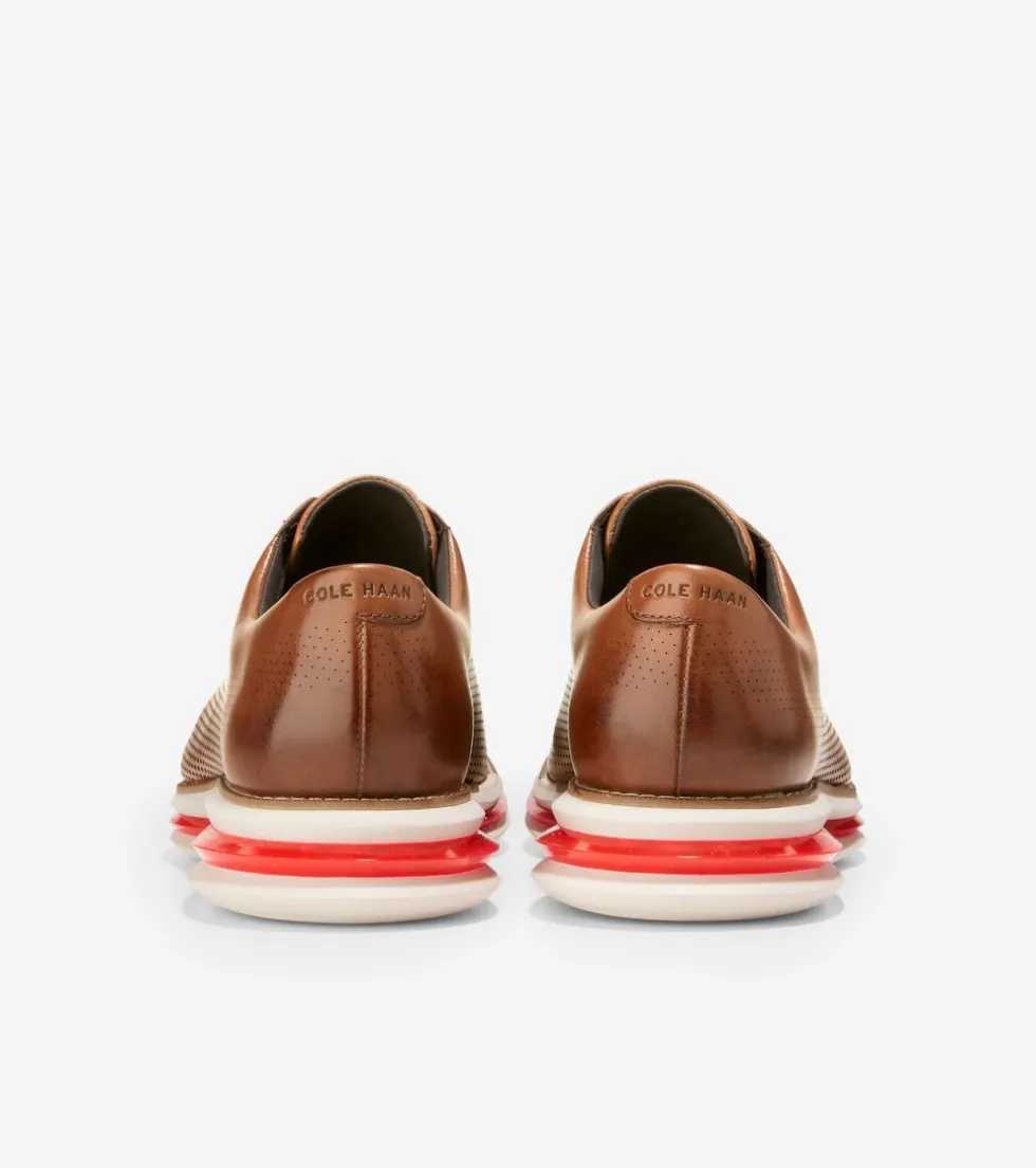 mens_oslashriginalgrand_energy_twin_oxfords_2-4.webp Cole Haan Dress Shoes | Oxfords*Men's ØriginalGrand Energy Twin Oxfords BritishTan-DarkRoast-MoltenLava