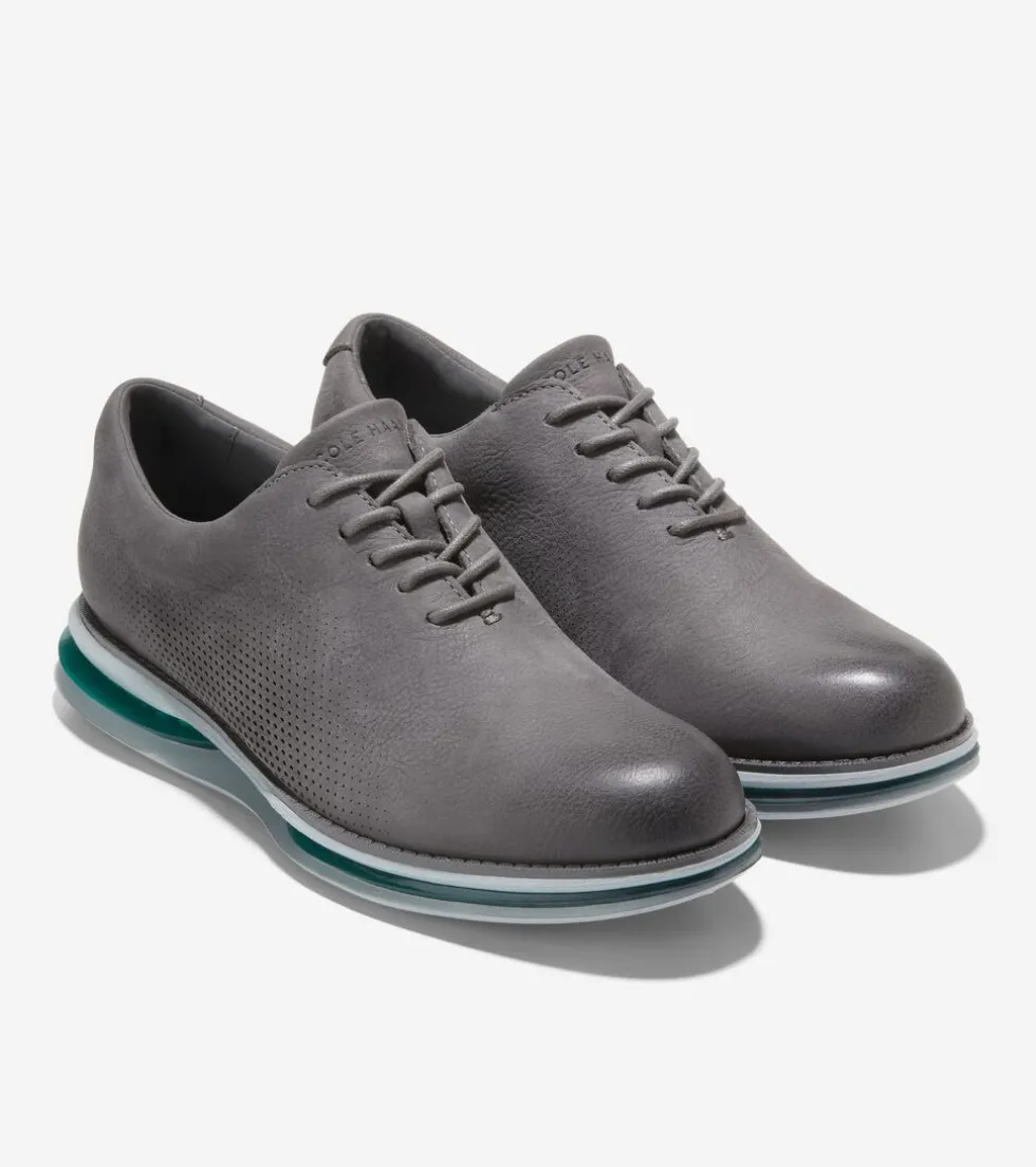 mens_oslashriginalgrand_energy_twin_oxfords_4-2.webp Cole Haan Dress Shoes | Oxfords*Men's ØriginalGrand Energy Twin Oxfords TornadoNubuck-Aventurine-HarborMist