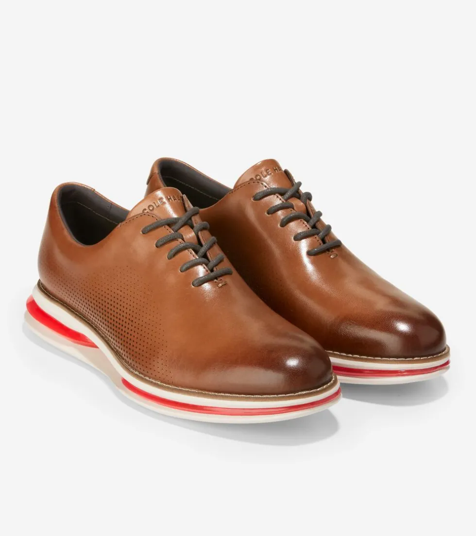 mens_oslashriginalgrand_energy_twin_oxfords_4-4.webp Cole Haan Dress Shoes | Oxfords*Men's ØriginalGrand Energy Twin Oxfords BritishTan-DarkRoast-MoltenLava