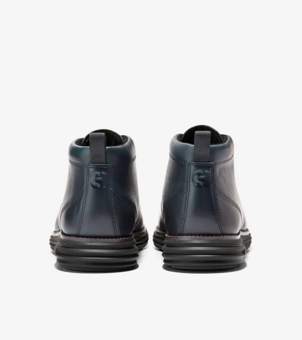 mens_oslashriginalgrand_remastered_waterproof_chukka_boots_2.webp Cole Haan Dress Shoes | Boots*Men's ØriginalGrand Remastered Waterproof Chukka Boots Blueberry-Pavement-Black