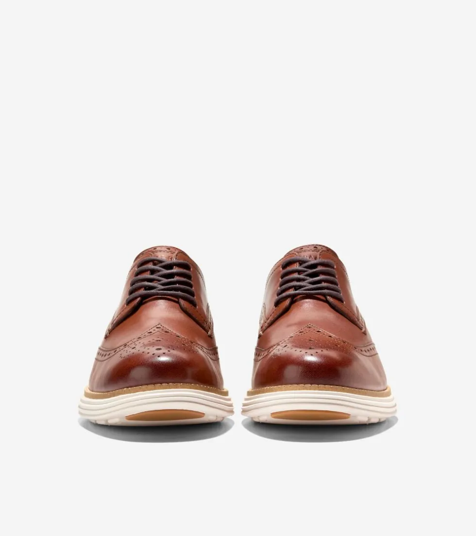 mens_oslashriginalgrand_remastered_wingtip_oxfords_2-6.webp Cole Haan Extended Sizes & Widths | Dress Shoes*Men's ØriginalGrand Remastered Wingtip Oxfords Woodbury-Ivory