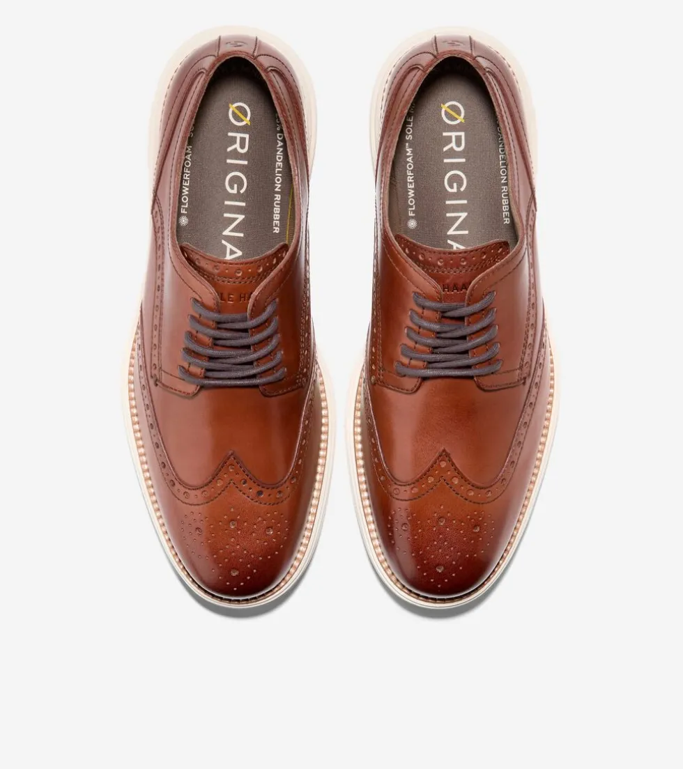 mens_oslashriginalgrand_remastered_wingtip_oxfords_4-6.webp Cole Haan Extended Sizes & Widths | Dress Shoes*Men's ØriginalGrand Remastered Wingtip Oxfords Woodbury-Ivory