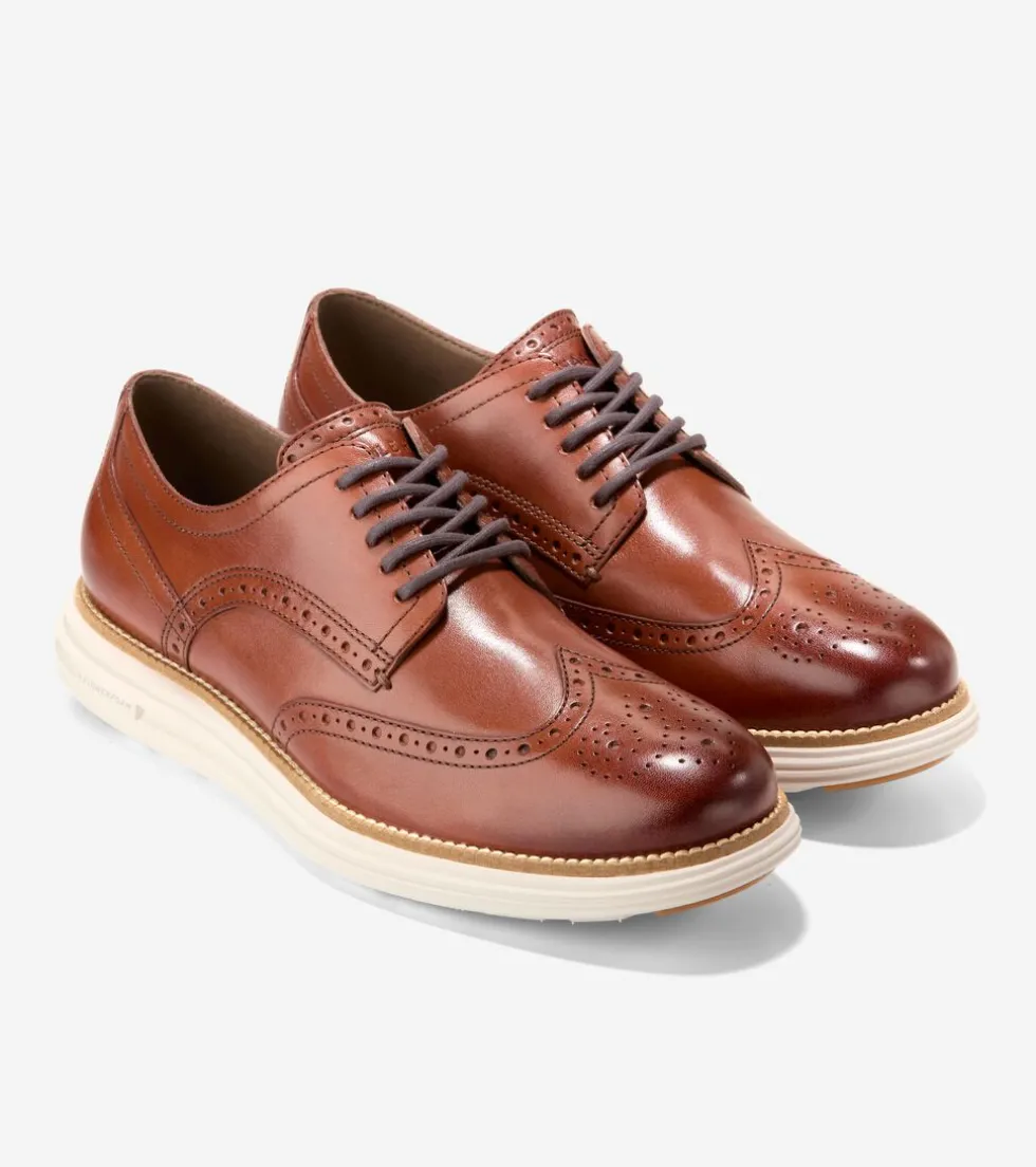 mens_oslashriginalgrand_remastered_wingtip_oxfords_5-6.webp Cole Haan Extended Sizes & Widths | Dress Shoes*Men's ØriginalGrand Remastered Wingtip Oxfords Woodbury-Ivory