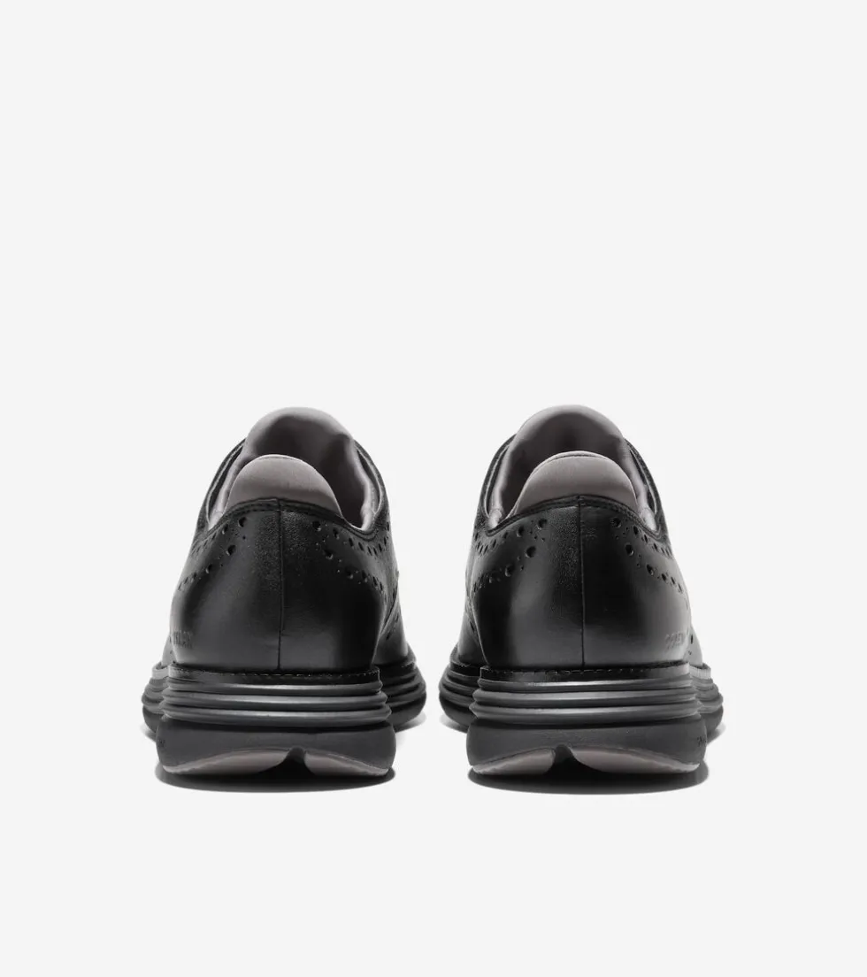 mens_oslashriginalgrand_ultra_waterproof_wingtip_oxfords_2.webp Cole Haan Dress Shoes | Oxfords*Men's ØriginalGrand Ultra Waterproof Wingtip Oxfords Black-Pavement