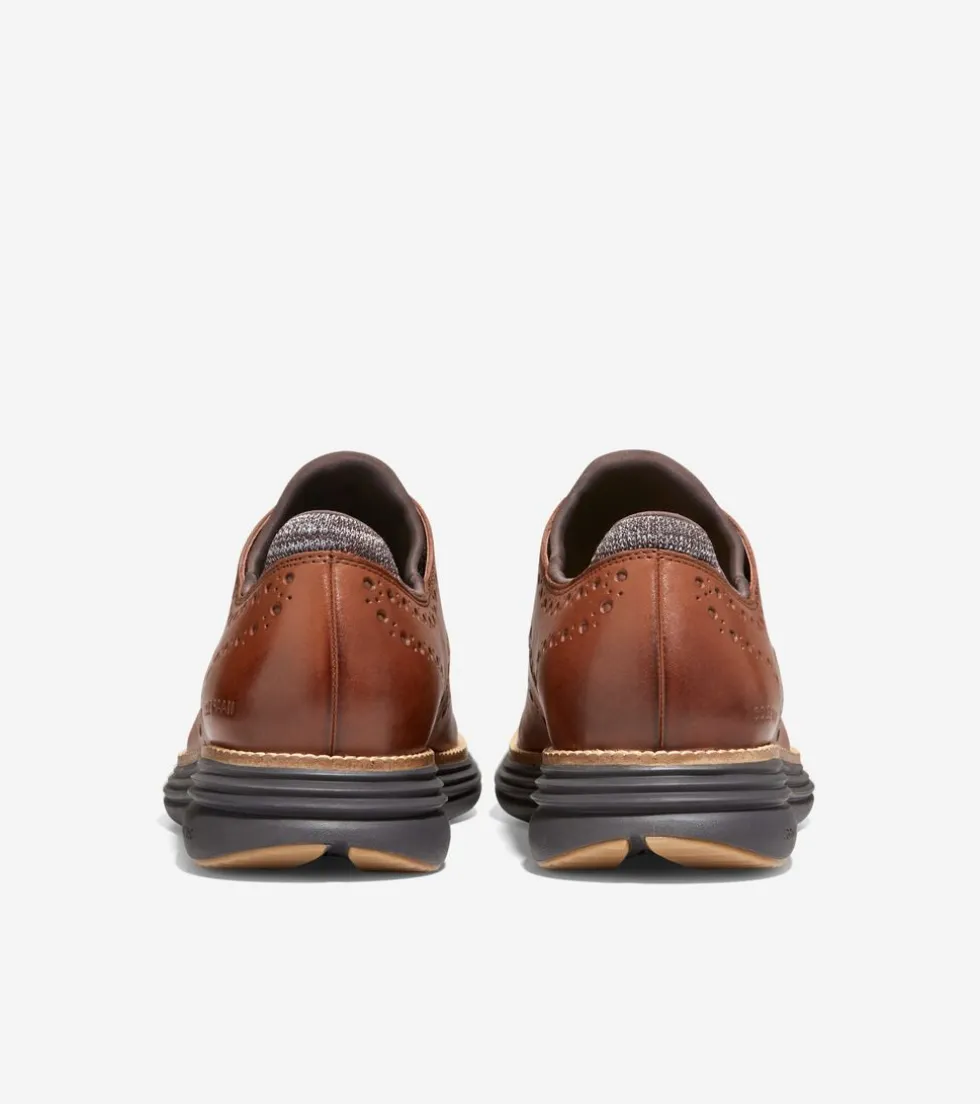 mens_oslashriginalgrand_ultra_wingtip_oxfords_2-5.webp Cole Haan Dress Shoes | Oxfords*Men's ØriginalGrand Ultra Wingtip Oxfords WoodburyLeather-Java