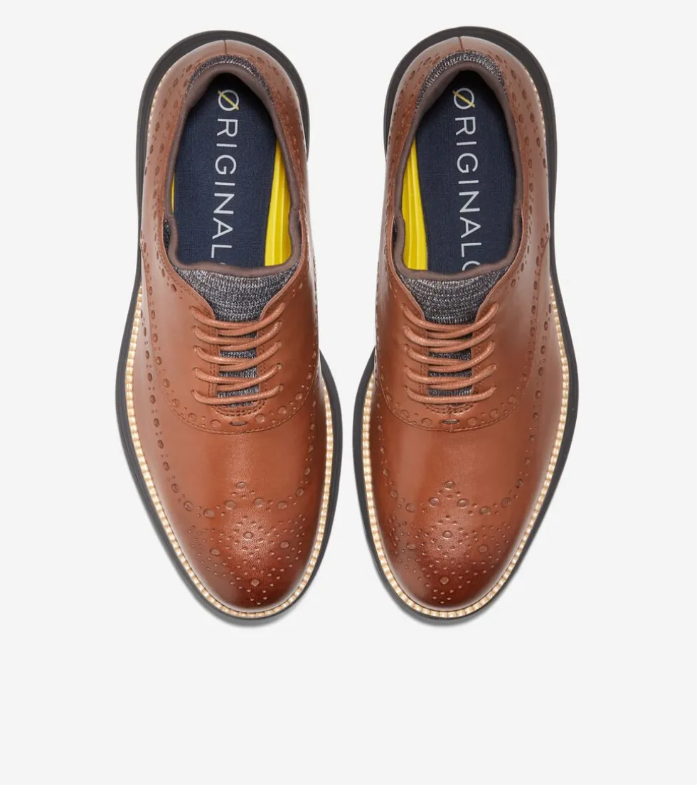 mens_oslashriginalgrand_ultra_wingtip_oxfords_3-5.webp Cole Haan Dress Shoes | Oxfords*Men's ØriginalGrand Ultra Wingtip Oxfords WoodburyLeather-Java