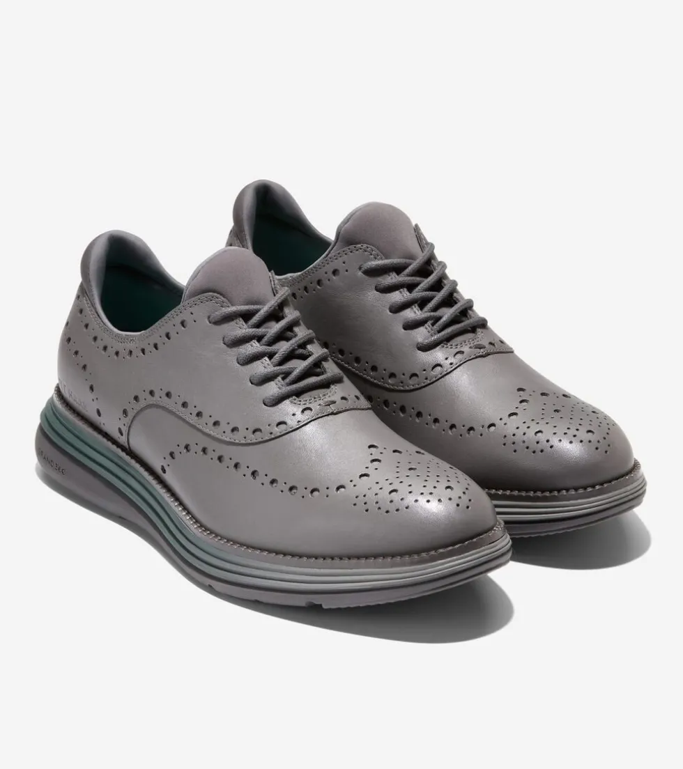 mens_oslashriginalgrand_ultra_wingtip_oxfords_4.webp Cole Haan Dress Shoes | Oxfords*Men's ØriginalGrand Ultra Wingtip Oxfords DecemberSky-Pavement-Atlantic