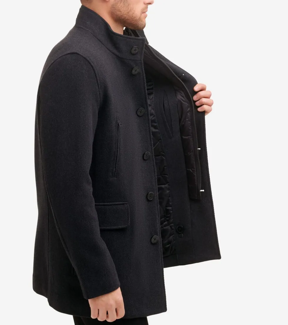mens_wool_coat_2-2.webp Cole Haan Wool Coats | Car Coats & Blazers*Men's Wool Coat Charcoal