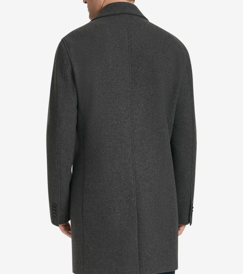 Cole Haan Wool Coats | Car Coats & Blazers*Men's Wool Top Coat Charcoal