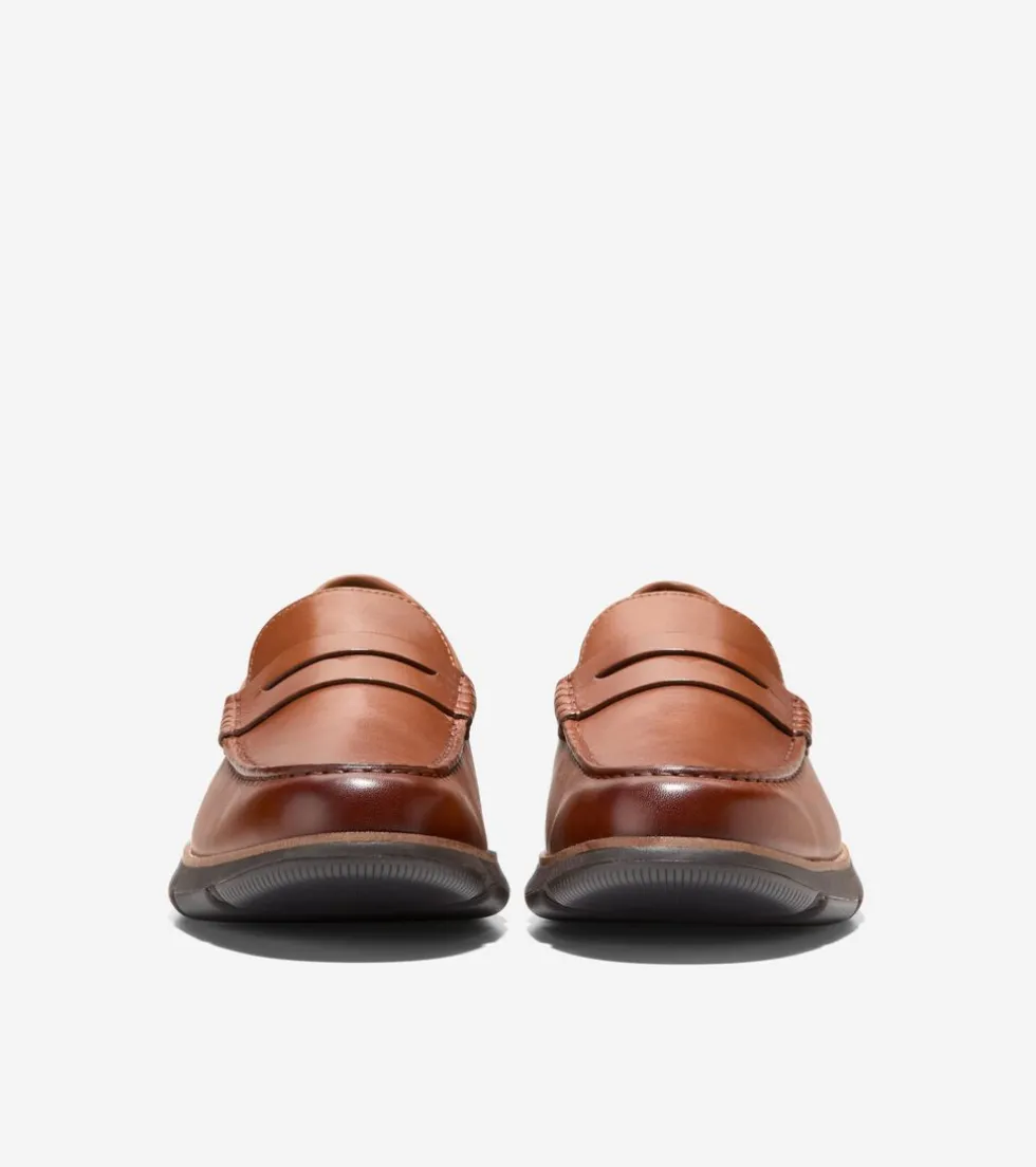 Cole Haan Extended Sizes & Widths | Loafers & Drivers*Men's 4.ZERØGRAND Penny Loafers BritishTan-Chocolate-Black