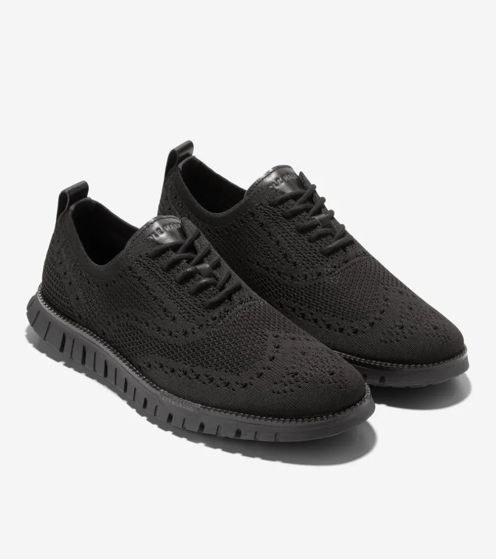 mens_zeroslashgrand_remastered_stitchlitetrade_wingtip_oxfords_4-2.webp Cole Haan Extended Sizes & Widths | Dress Shoes*Men's ZERØGRAND Remastered Stitchlite™ Wingtip Oxfords BlackStitchlite™