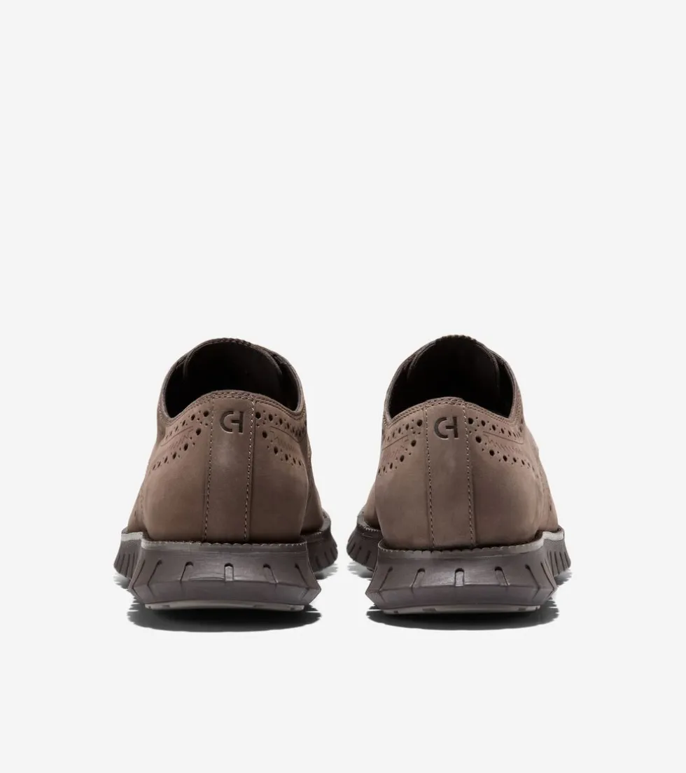 mens_zeroslashgrand_remastered_wingtip_oxfords_2-5.webp Cole Haan Extended Sizes & Widths | Oxfords*Men's ZERØGRAND Remastered Wingtip Oxfords Lava-Truffle-Chocolate