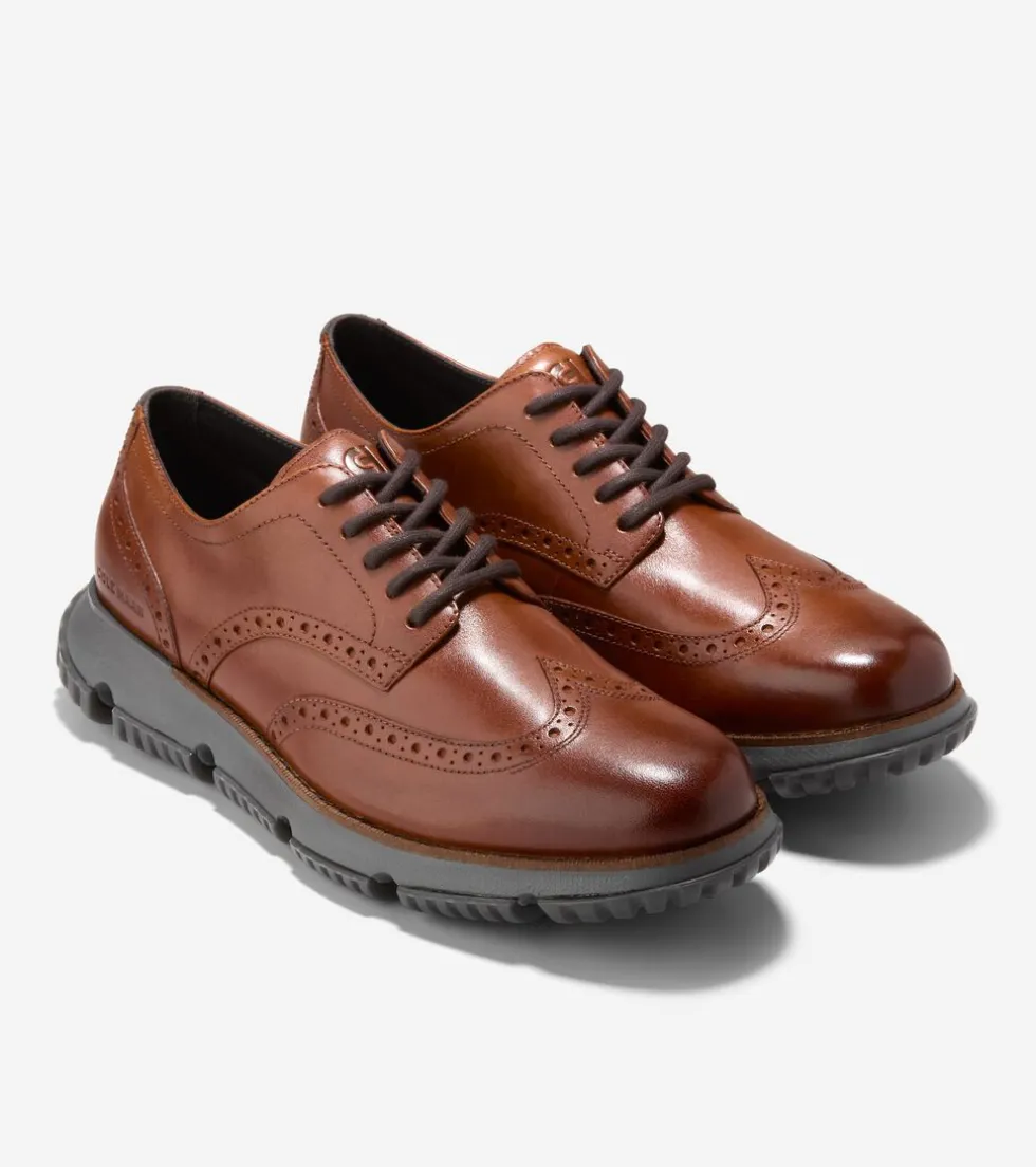 mens_zeroslashgrand_wingtip_winter_oxfords_4-3.webp Cole Haan Extended Sizes & Widths | Dress Shoes*Men's 4.ZERØGRAND Wingtip Winter Oxfords BritishTan-GreyPinstripe