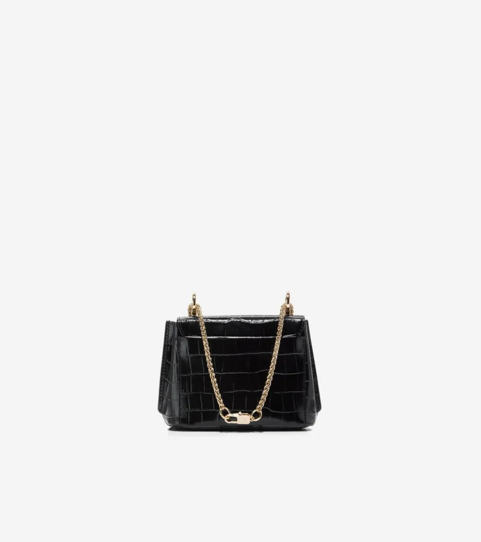 mini_convertible_chain_bag_2.webp Cole Haan Crossbody Bags*Mini Convertible Chain Bag BlackCrocPrint
