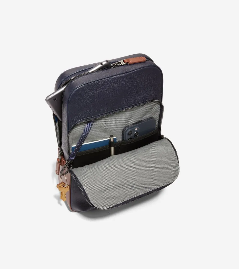 triboro_sling_bag_3-1.webp Cole Haan Messenger Bags & Sling Bags*Triboro Sling Bag NavyBlazerBlue-BritishTan