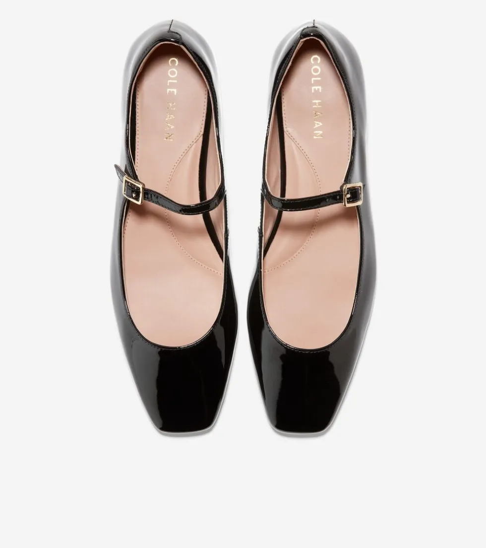 womens_bridge_mary_jane_ballet_flats_3-1.webp Cole Haan Dress Shoes | Flats & Ballets*Women's Bridge Mary Jane Ballet Flats BlackPatent