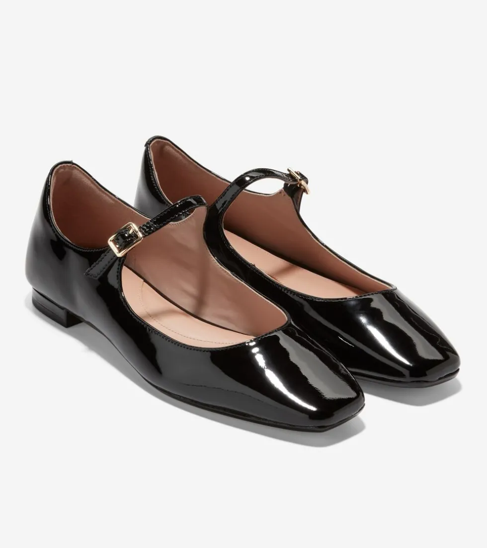 womens_bridge_mary_jane_ballet_flats_4-1.webp Cole Haan Dress Shoes | Flats & Ballets*Women's Bridge Mary Jane Ballet Flats BlackPatent