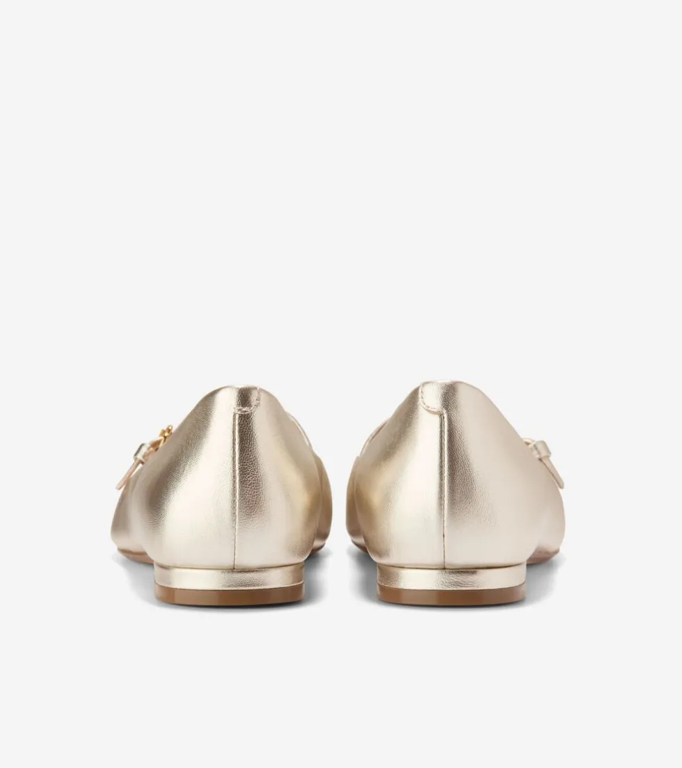 womens_brigid_tstrap_ballet_flats_2-1.webp Cole Haan Dress Shoes | Flats & Ballets*Women's Brigid T-Strap Ballet Flats SoftGold
