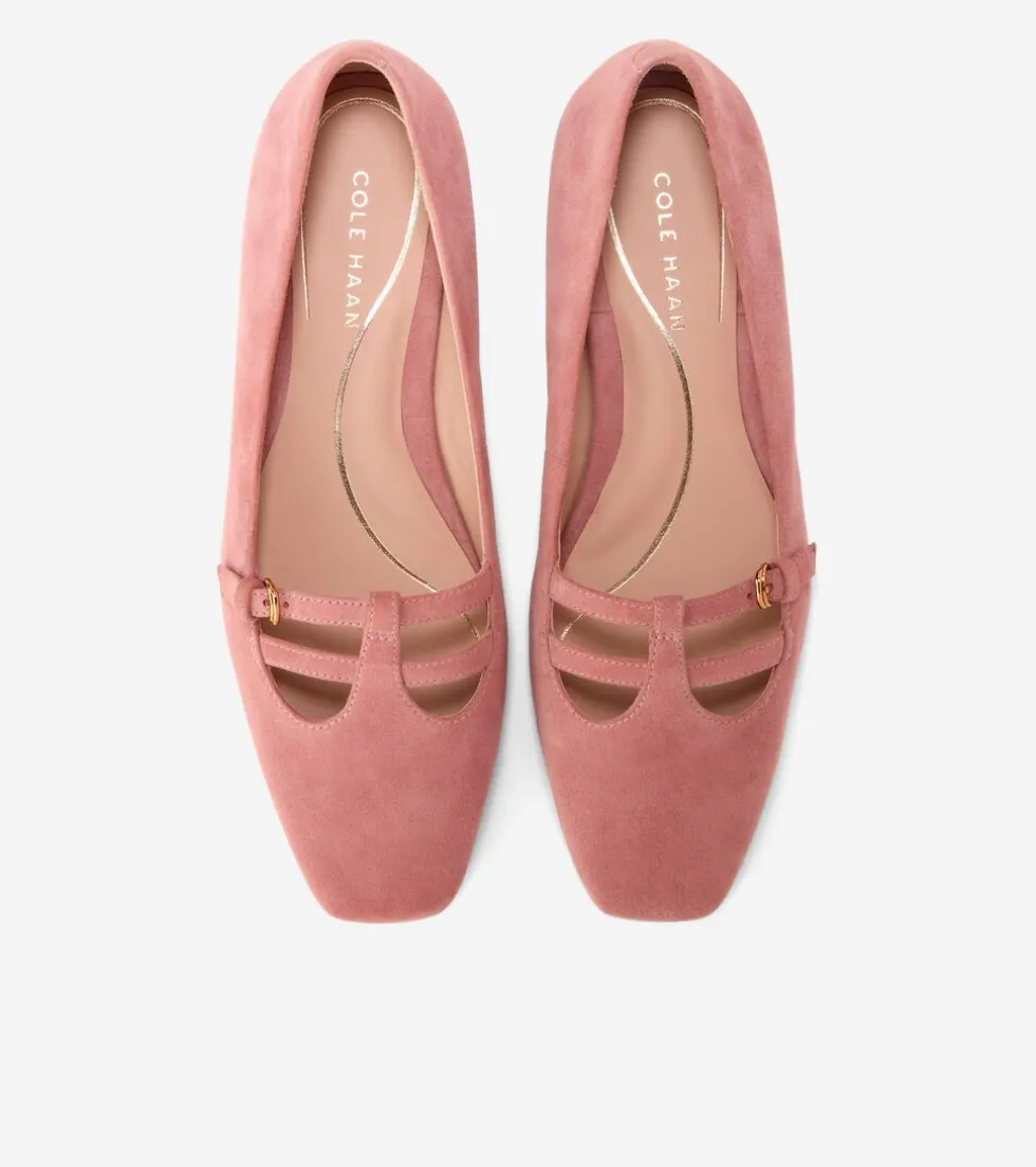 womens_brigid_tstrap_ballet_flats_3-2.webp Cole Haan Dress Shoes | Flats & Ballets*Women's Brigid T-Strap Ballet Flats Rouge