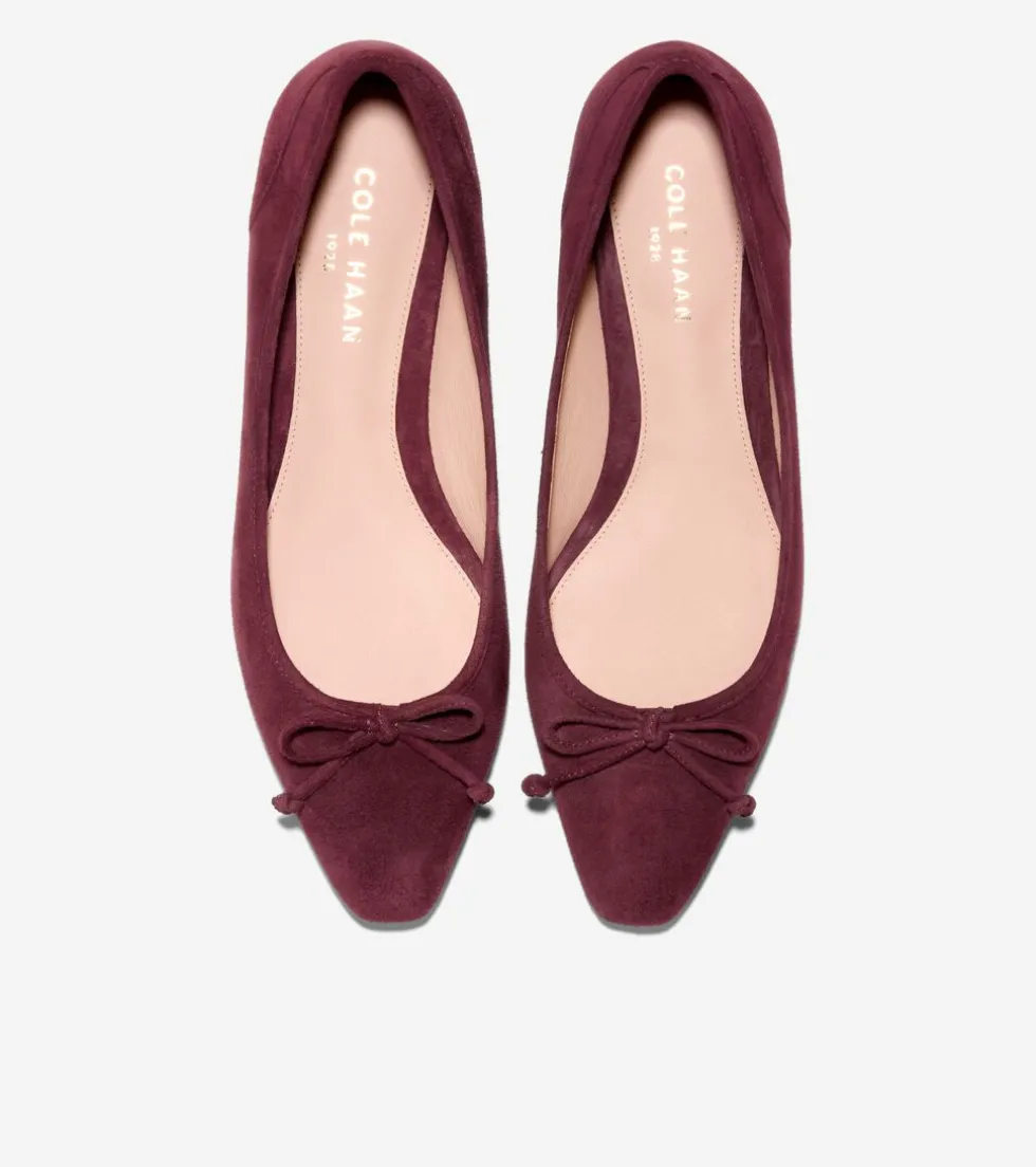womens_chlea_ballet_flats_3-3.webp Cole Haan Dress Shoes | Flats & Ballets*Women's Chlea Ballet Flats Bloodstone