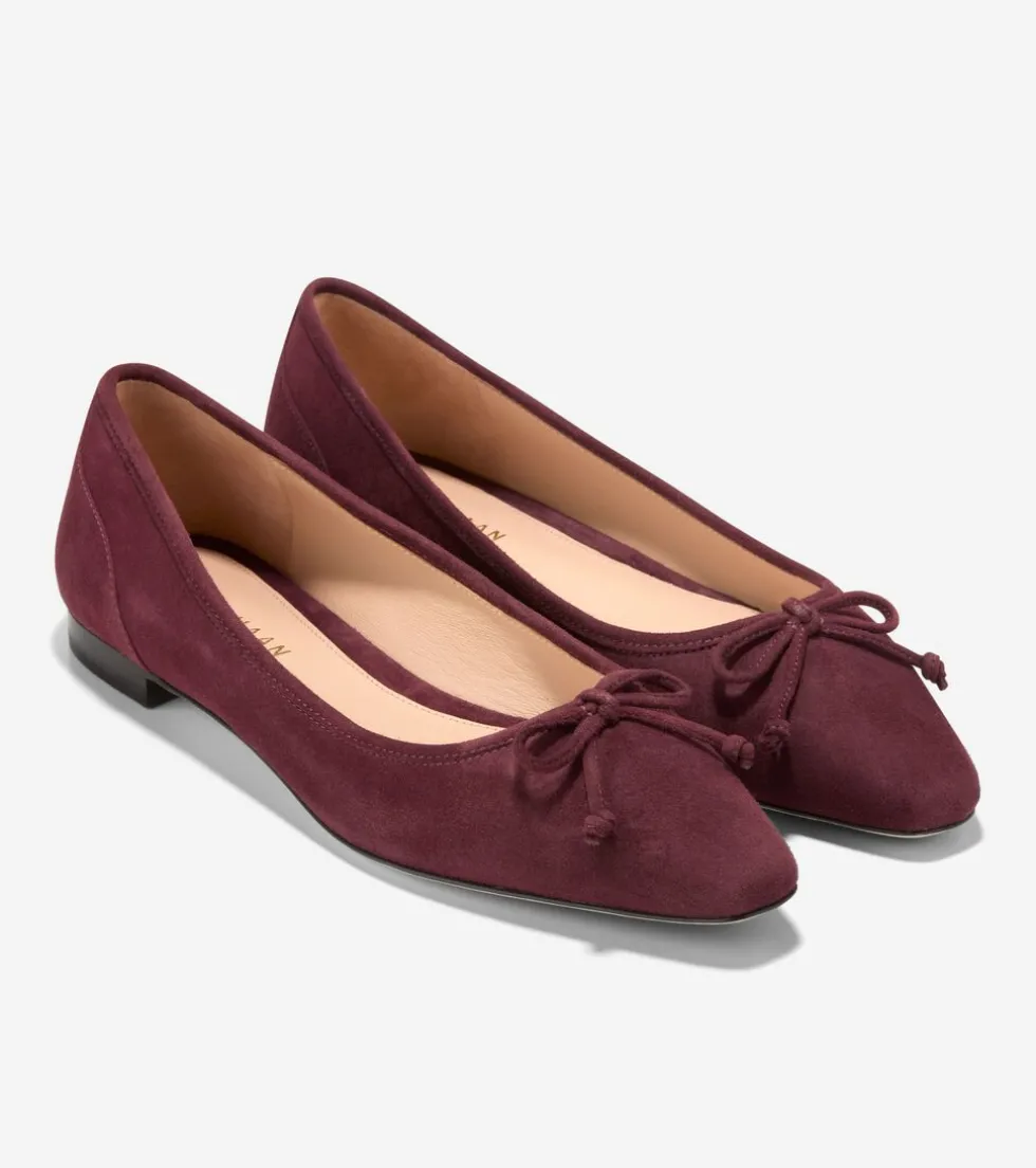 womens_chlea_ballet_flats_4-3.webp Cole Haan Dress Shoes | Flats & Ballets*Women's Chlea Ballet Flats Bloodstone
