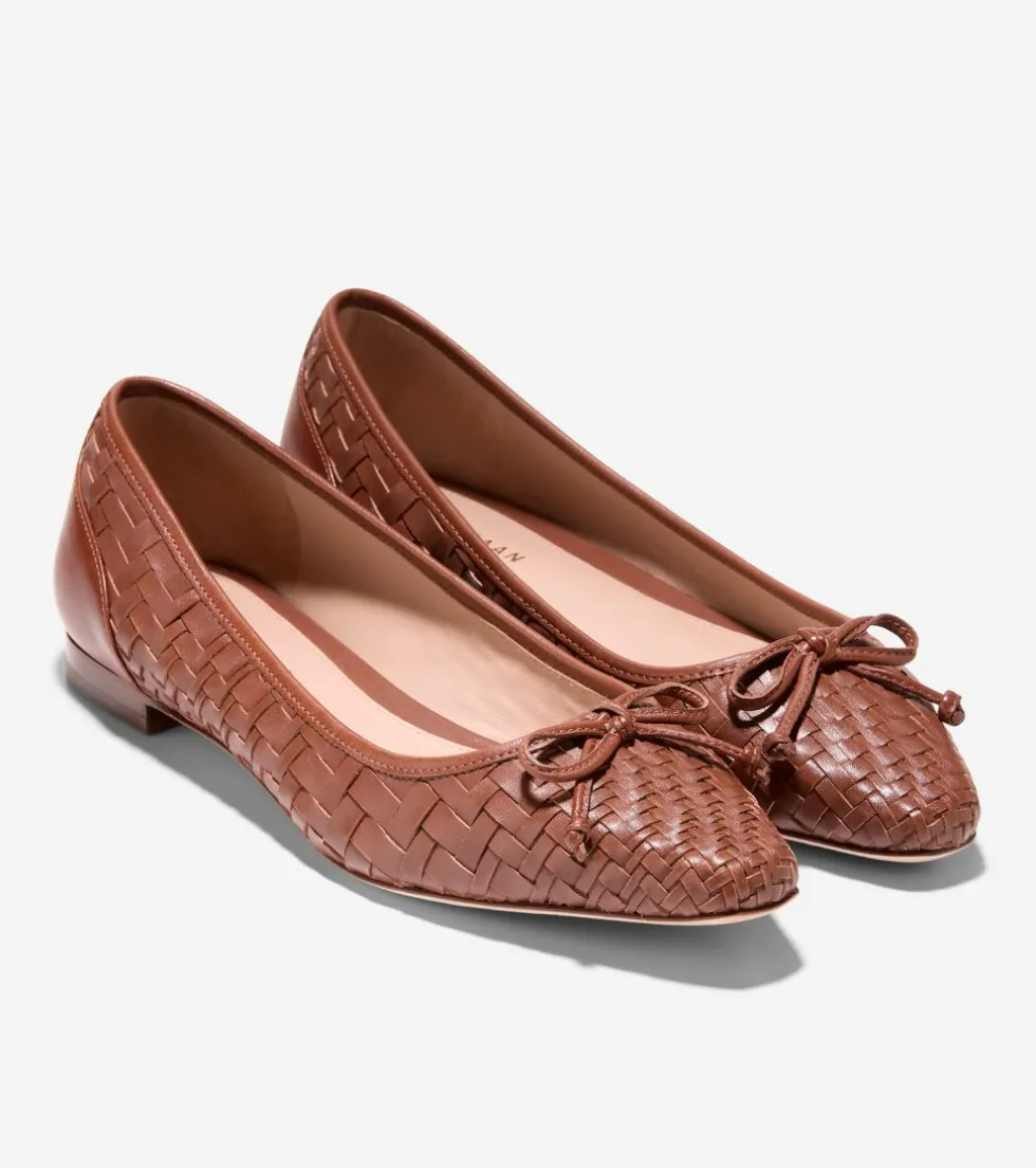womens_chlea_ballet_flats_5-2.webp Cole Haan Dress Shoes | Flats & Ballets*Women's Chlea Ballet Flats Cuoio