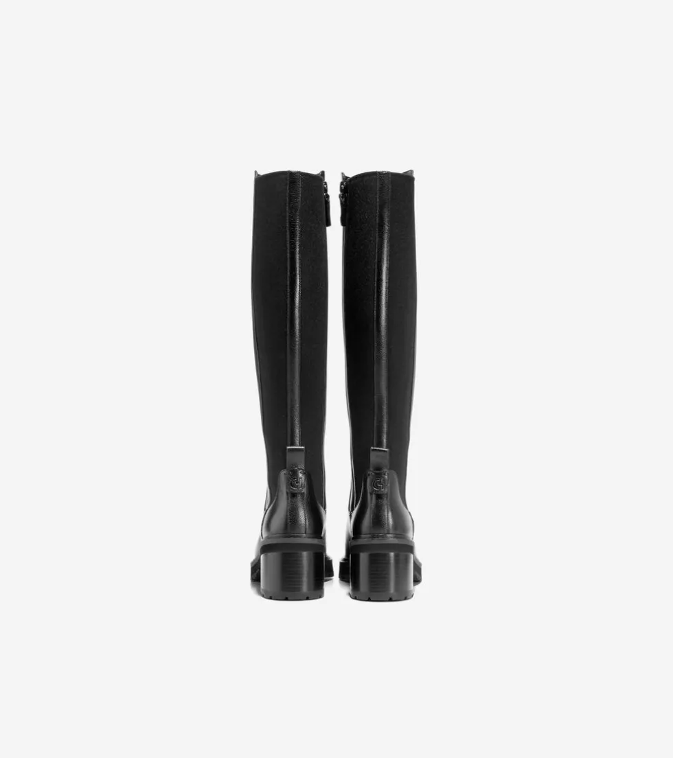 womens_gema_tall_waterproof_lug_boots_2.webp Cole Haan Boots*Women's Gema Tall Waterproof Lug Boots Black